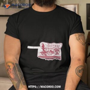 Crimson Oklahoma Sooners Sooner Schooner Fan Shirt