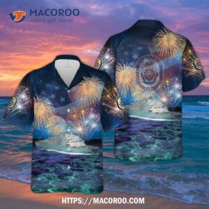 Cruise  The U.s. Navy’s Uss Little Rock (lcs-9) Celebrated The Fourth Of July With A Hawaiian Shirt Cruise.