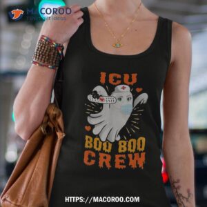 Cute Ghost Halloween Icu Boo Crew Nurse Gift Girls Shirt, Halloween Gifts For Teens