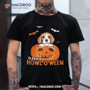 Cute Halloween Beagle Dog Pumpkin Costumes Thanksgiving Shirt