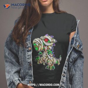 Cute Mummified Trex Halloween Shirt
