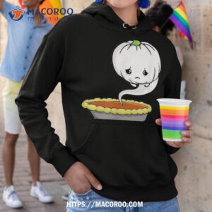 cute pumpkin pie ghost halloween shirt hoodie