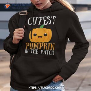 cutest pumpkin in the patch funny halloween for shirt halloween 1978 mask hoodie 3