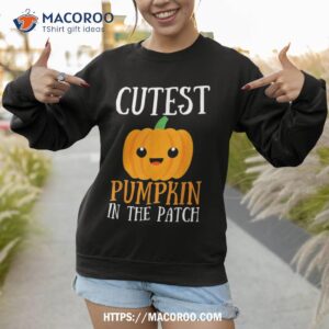 cutest pumpkin in the patch funny halloween for shirt halloween 1978 mask sweatshirt 1