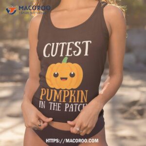 cutest pumpkin in the patch funny halloween for shirt halloween 1978 mask tank top 1