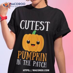 cutest pumpkin in the patch funny halloween for shirt halloween 1978 mask tshirt 1