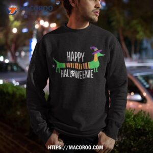 dachshund happy halloweenie cute dog halloween for kids shirt halloween 5 mask sweatshirt