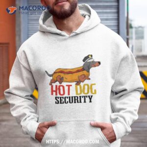 Dachshund Hot Dog Security Shirt