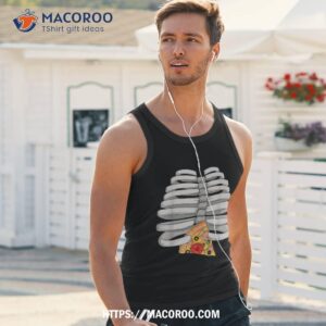 dad skeleton rib cage shirts for skull halloween pizza shirt skeleton masks tank top