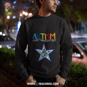 dallas cowboys autism accept understand love 2023 shirt sweatshirt