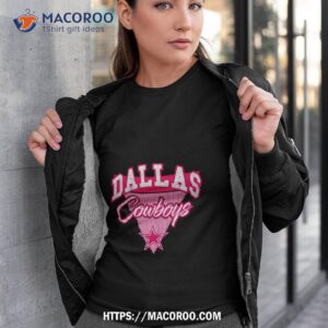 Dallas Cowboys Girls Youth Playtime Dolman T-Shirt - Pink