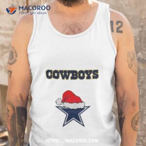 dallas cowboys nfl christmas logo 2023 shirt tank top