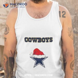 dallas cowboys nfl christmas logo shirt tank top