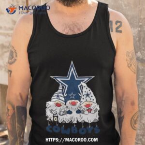 dallas cowboys the gnomes christmas shirt tank top