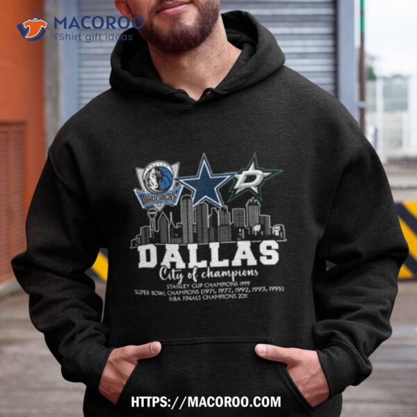 Dallas Mavericks Dallas Cowboys Dallas Stars Dallas City Of Champions 2022 Shirt