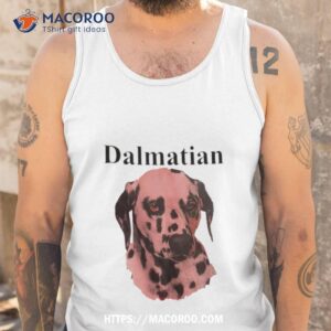 dalmatian dog shirt tank top