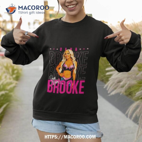 Dana Brooke Name Repeat Signature Shirt
