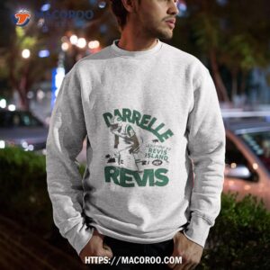 darrelle revis gray new york jets retired player caricature tri blend shirt sweatshirt