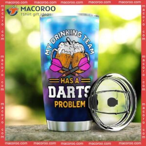 Darts Beer Stainless Steel Tumbler