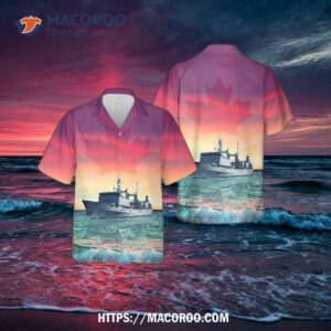 Day  The Royal Canadian Navy’s Hmcs Protecteur (aor 509), A Protecteur-class Replenisht Oiler, Celebrated Hawaiian Shirt Day.