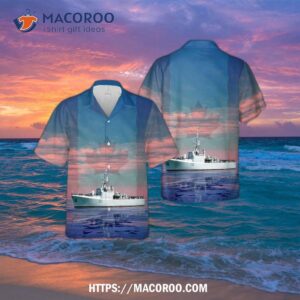 Day  The Royal Canadian Navy’s Hmcs Saskatchewan (dde 262), A Mackenzie-class Destroyer, Celebrated Hawaiian Shirt Day.