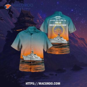 Day  The Royal Canadian Navy’s Hmcs Ville De Quebec (ffh 332), A Halifax-class Frigate, Celebrated Hawaiian Shirt Day.