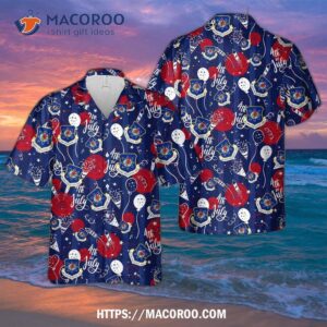 Day  The U.s. Air Force Texas National Guard 254th Combat Communications Group Celebrated 4th Of July With A Hawaiian Shirt Day.