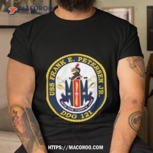 Ddg 121 Uss Frank E Peterson Jr Cresshirt