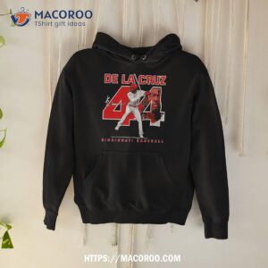 De La Cruz Cincinnati Baseball Number 44 Signature Shirt 1 de la cruz cincinnati baseball number 44 signature shirt hoodie