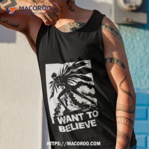 death note i want to believe shirt tank top 1
