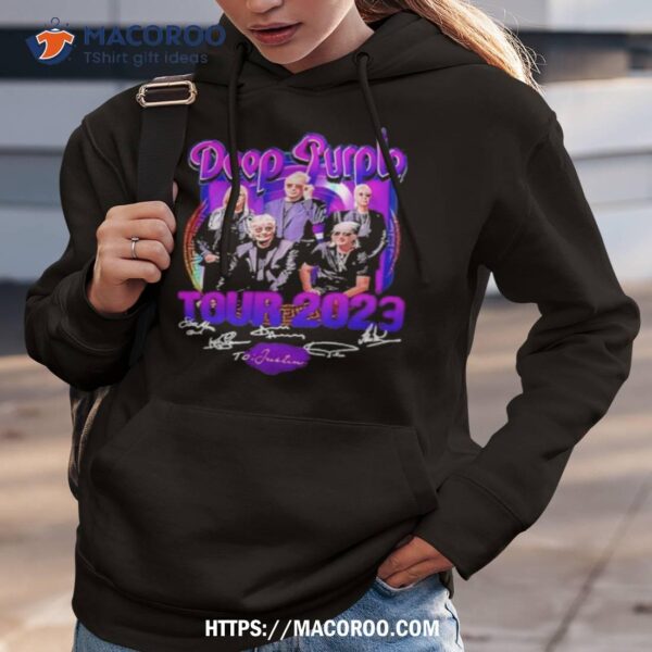 Deep Purple Tour 2023 Signatures Shirt