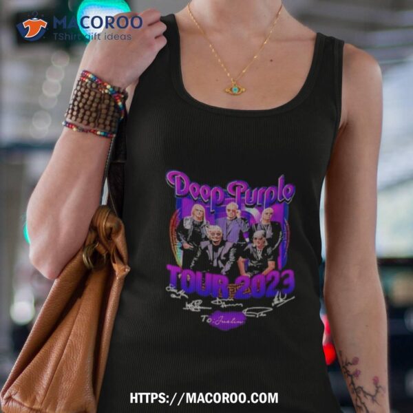 Deep Purple Tour 2023 Signatures Shirt