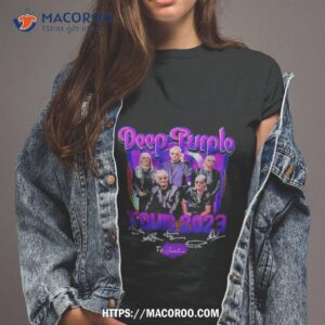 deep purple tour 2023 signatures shirt tshirt 2