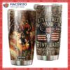 Deer Hunting American Flag Stainless Steel Tumbler