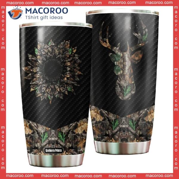 Deer Hunting Stainless Steel Tumbler