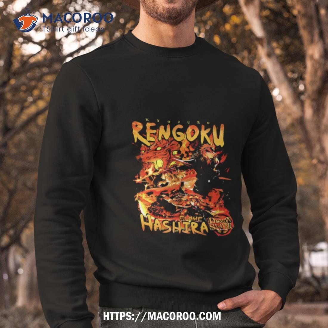 Demon Slayer Japan Anime Rengoku Kyojuro Shirt 4 Demon Slayer Japan Anime Rengoku Kyojuro Shirt Sweatshirt