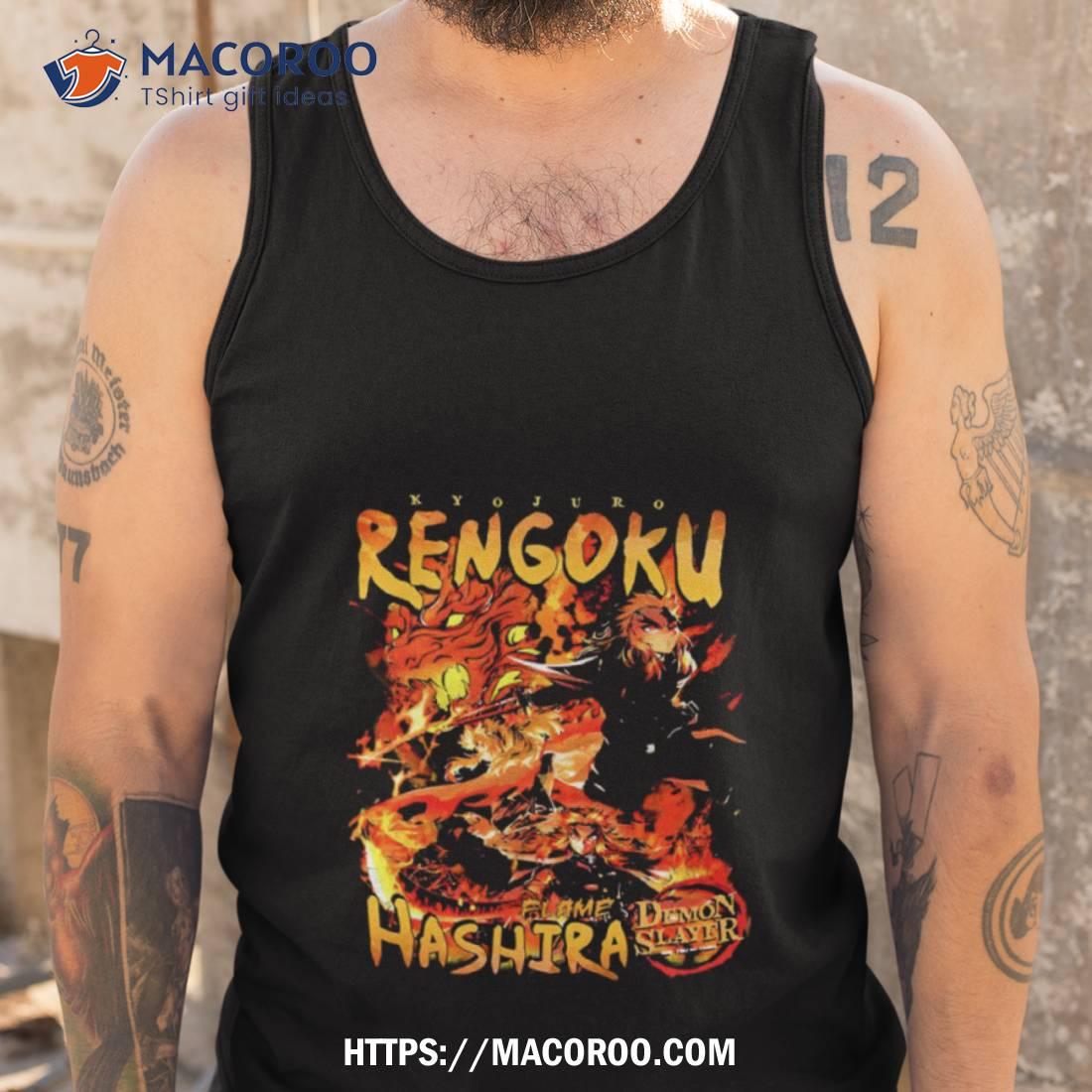 Demon Slayer Japan Anime Rengoku Kyojuro Shirt 5 Demon Slayer Japan Anime Rengoku Kyojuro Shirt Tank Top