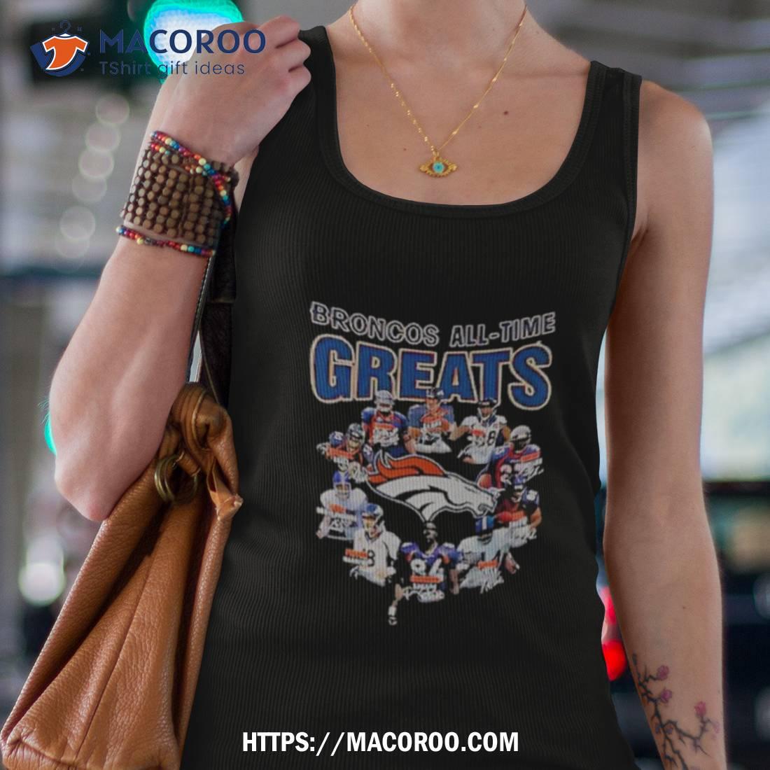 Denver Broncos All Time Greats Signatures Shirt