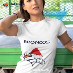 denver broncos nfl christmas logo 2023 shirt tshirt 1