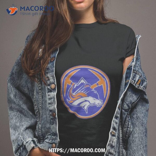 Denver Broncos Nuggets Mash Up Logo News 2023 Shirt