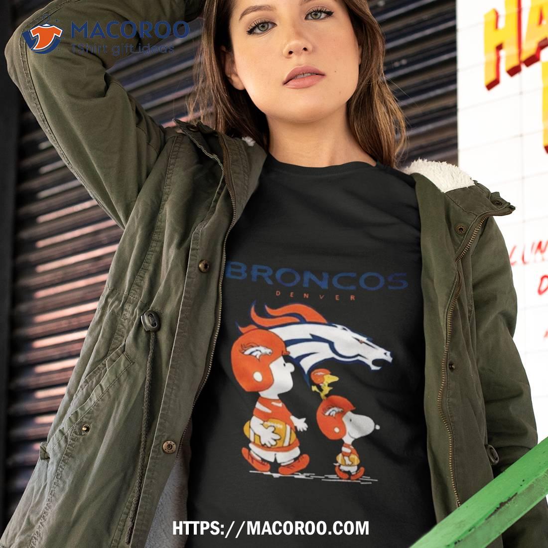 Denver Broncos Christmas Snoopy and Woodstock 2023 T-shirt, hoodie