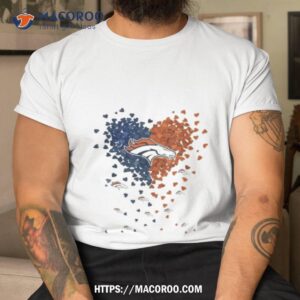 Denver Broncos Tiny Heart Shape 2023 Shirt