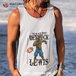 derrick lewis boxing fanarshirt tank top