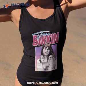 design rtro francophile classique jane birkin shirt tank top 2