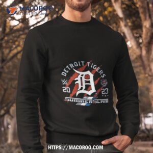 Detroit Tigers X 2023 Summerslam Shirt 2 detroit tigers x 2023 summerslam shirt sweatshirt