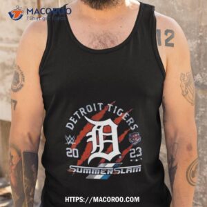 Detroit Tigers X 2023 Summerslam Shirt 3 detroit tigers x 2023 summerslam shirt tank top