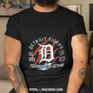 Detroit Tigers X 2023 Summerslam Shirt