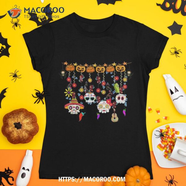 Dia De Los Muertos, Day Of The Dead, Halloween Skull Ghost Shirt, Halloween Skull