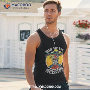 dia de los muertos day of the dead skull costume halloween shirt skull pumpkin tank top