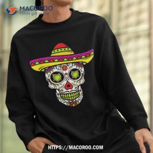 dia de los muertos for scary skull mexican halloween shirt spooky scary skeletons sweatshirt